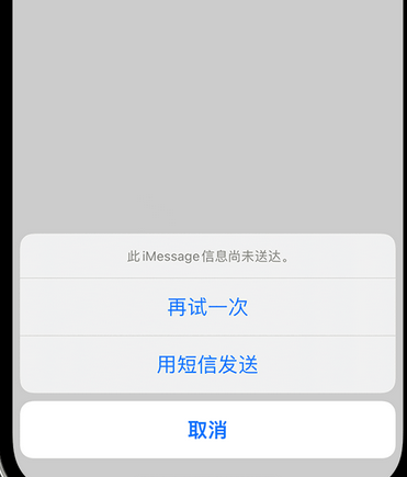 文城镇apple维修iPhone上无法正常发送iMessage信息