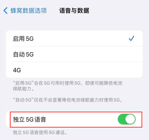 文城镇苹果14维修分享iPhone 14 Pro如何开启VoNR 