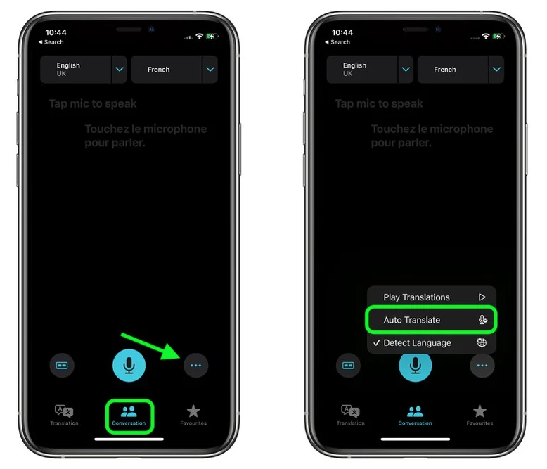 文城镇苹果手机维修分享iOS 15 “翻译” App 新改进 