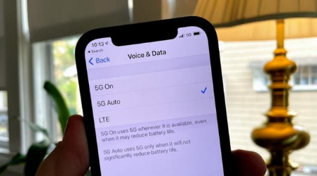 文城镇苹果手机维修分享iPhone 12如何打开或关闭5G网络 